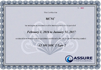 MCNC Certificate